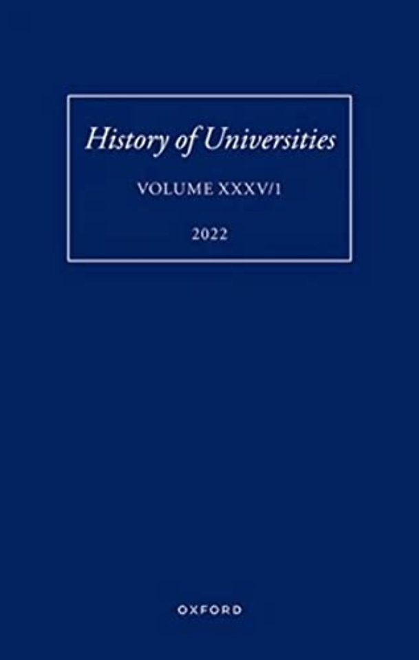 History of Universities XXXV / 1