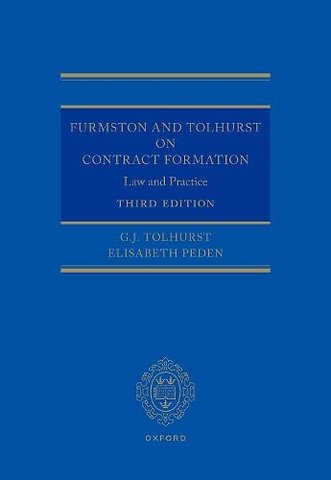 Furmston and Tolhurst on Contract Formation