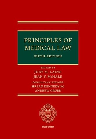 Principles of Medical Law