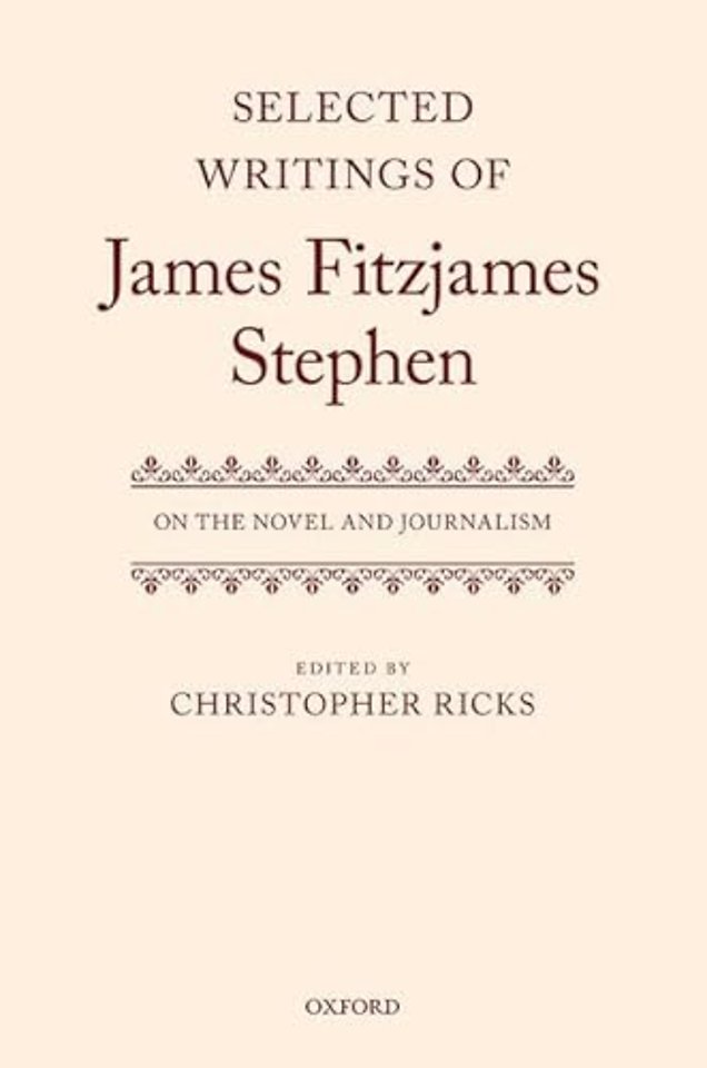 Selected Writings of James Fitzjames Stephen