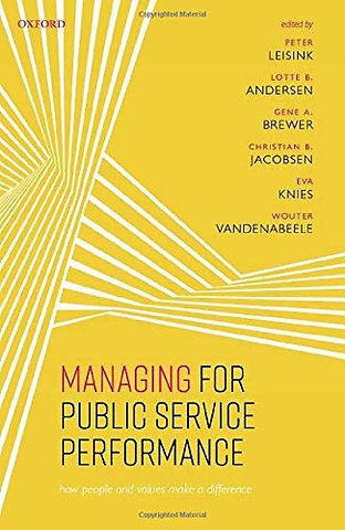Managing for Public Service Performance