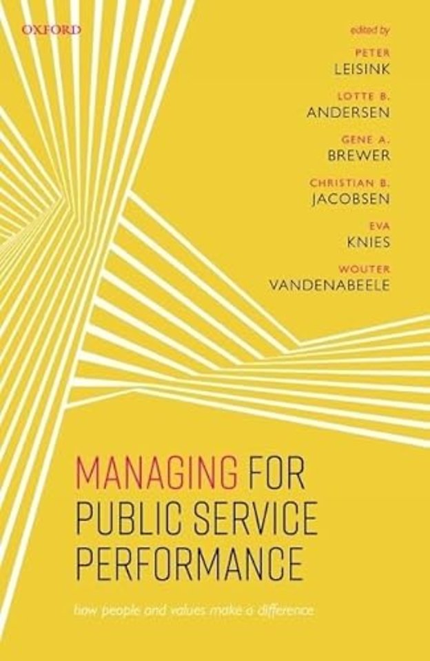 Managing for Public Service Performance
