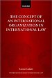 The Concept of an International Organization in International Law