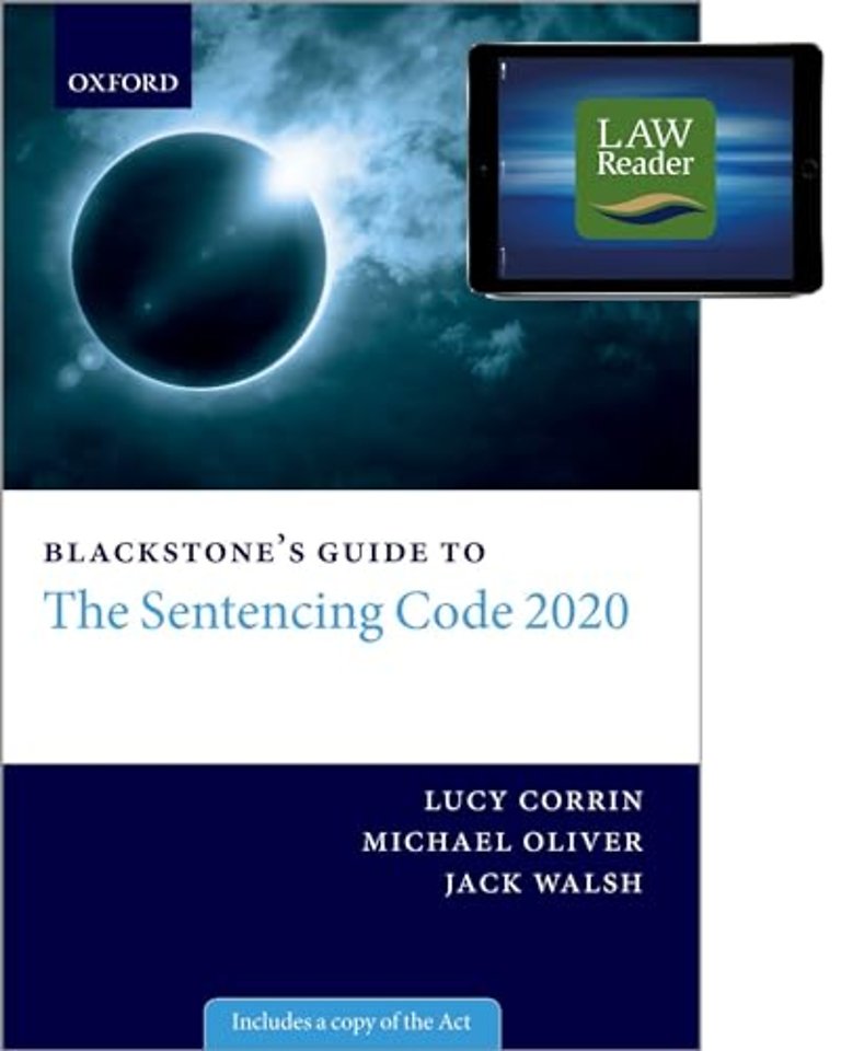 Blackstone's Guide to the Sentencing Code 2020 Digital Pack