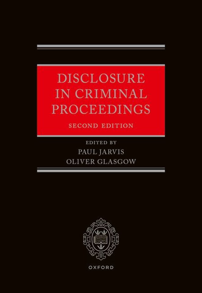 Disclosure in Criminal Proceedings