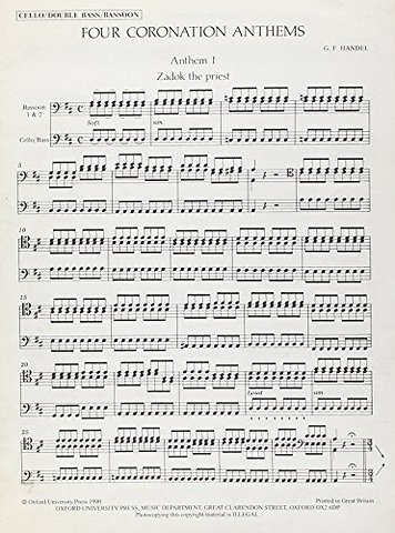 Four Coronation Anthems
