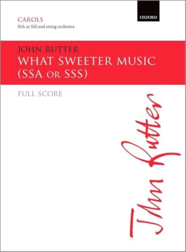 What sweeter music
