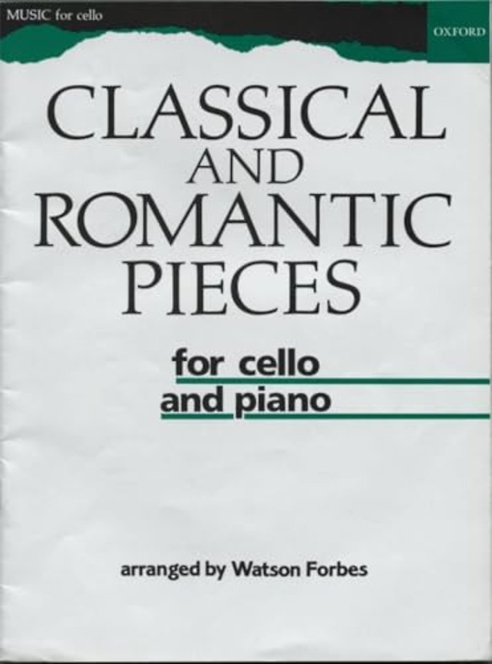 Classical and Romantic Pieces for Cello