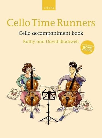 Cello Time Runners Cello accompaniment book (for Second Edition)