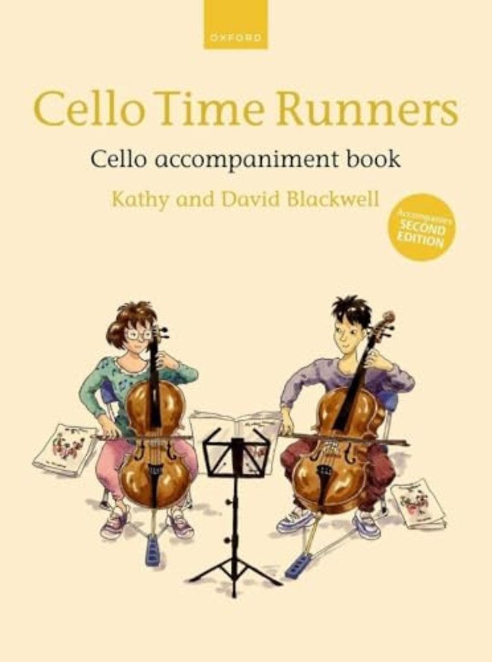 Cello Time Runners Cello accompaniment book (for Second Edition)