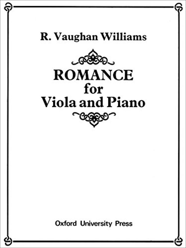 Romance for Viola and Piano