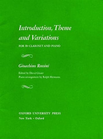 Introduction, Theme, and Variations