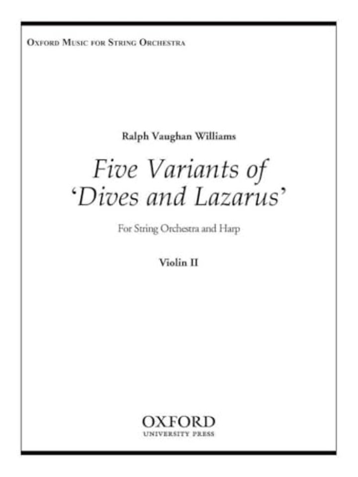 Five Variants on 'Dives and Lazarus'