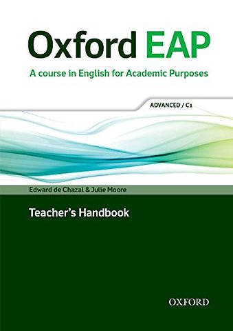 Oxford EAP: Advanced/C1: Teacher's Book, DVD and Audio CD Pack