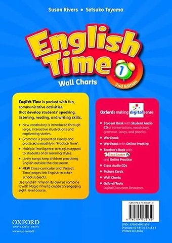 English Time: 1: Wall Chart