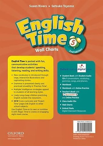 English Time: 5: Wall Chart