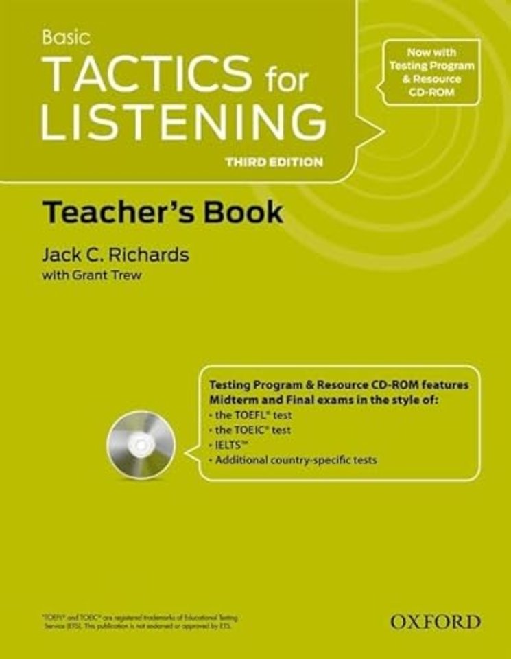 Tactics for Listening: Basic: Teacher's Resource Pack