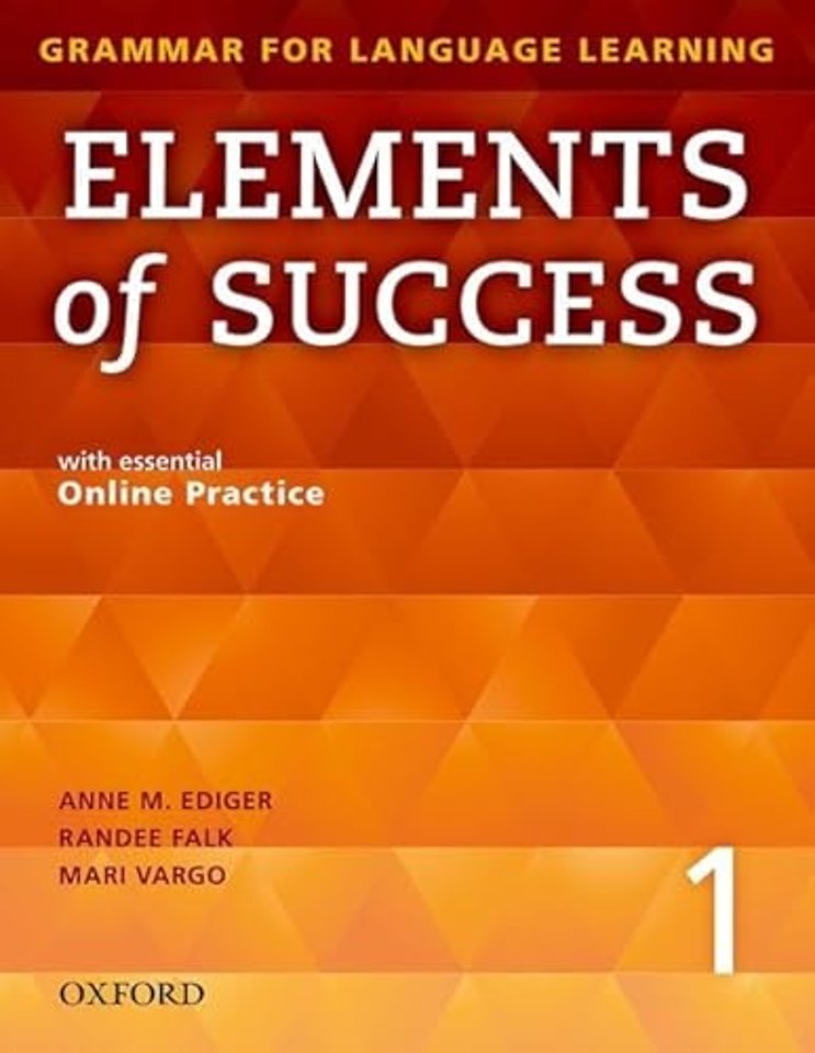 Elements of Success: 1: Student Book with essential Online Practice