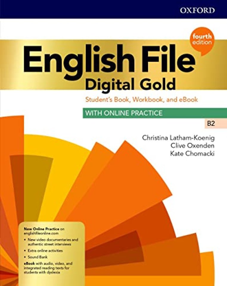 Eng File 4e Dig Gold B2 Students Book Workbook with Key+ebk+echecker Pk (Italy)