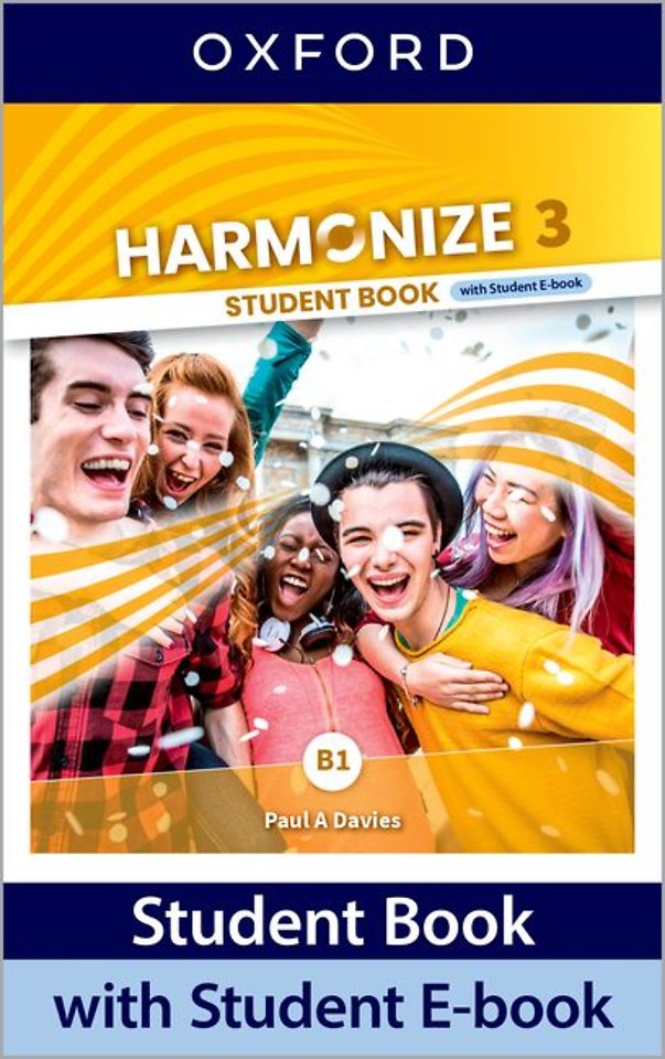 Harmonize 3 Students Book with Student Book Ebook Pack