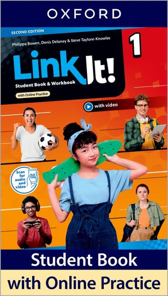 Link It!: Level 1: Student Book and Workbook with Online Practice