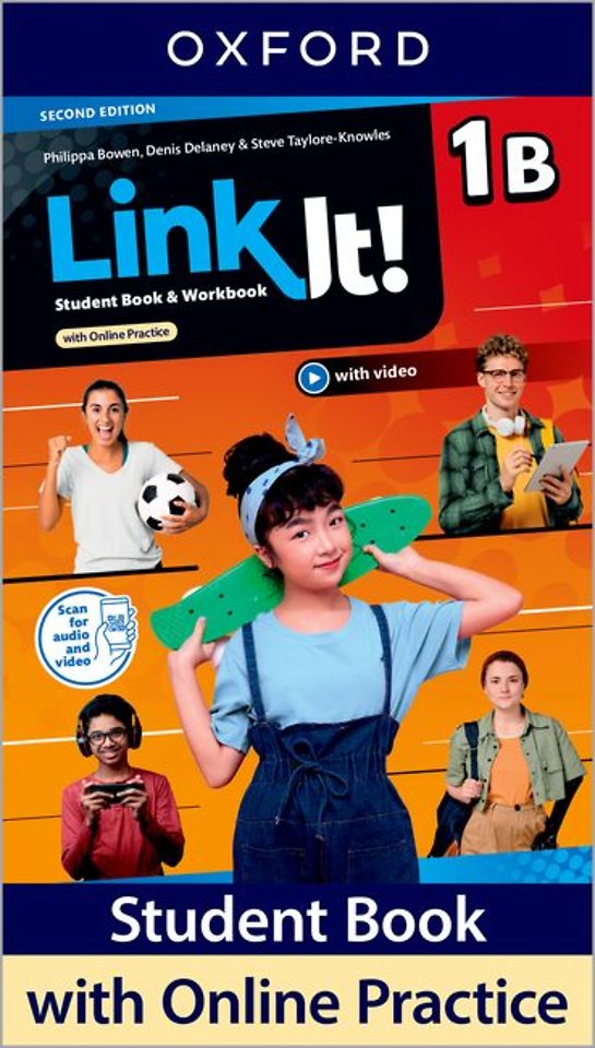 Link It!: Level 1: Student Book and Workbook B with Online Practice