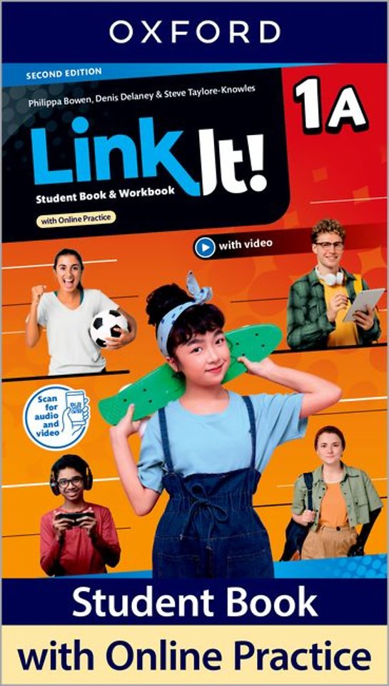 Link It!: Level 1: Student Book and Workbook A with Online Practice