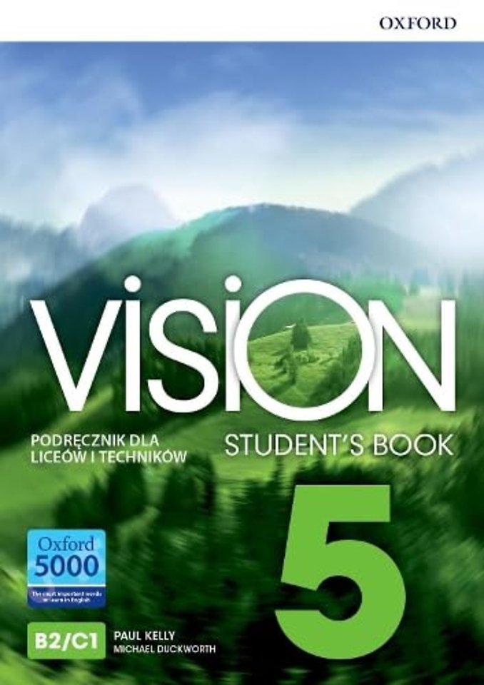 Vision 5 Student Book New Core Curriculum (Poland)