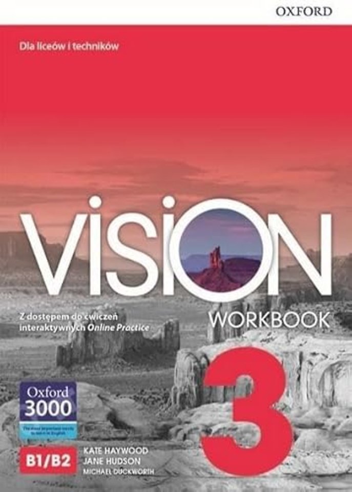 Vision 3 Work Book and Online Practice Pack (Poland)