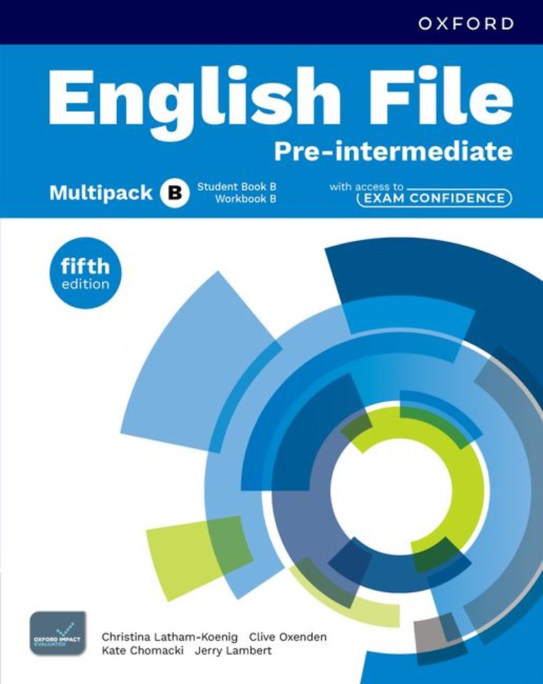 English File fifth edition: Pre-intermediate: Student Book & Workbook with access to Exam Confidence Multipack B