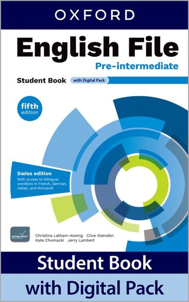 English File Pre-intermediate: Student Book with Digital Pack