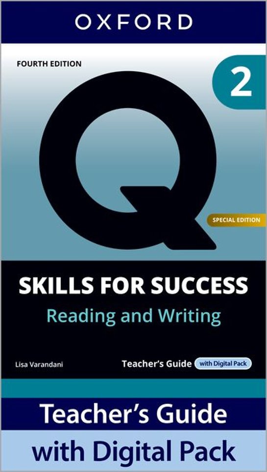 Q: Skills for Success Special Edition Level 2 Reading and Writing Teacher's Guide with Digital Pack