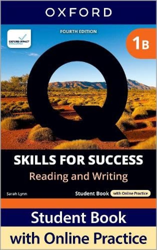 Q: Skills for Success Fourth Edition Level 1 Reading and Writing Student Book B with Online Practice