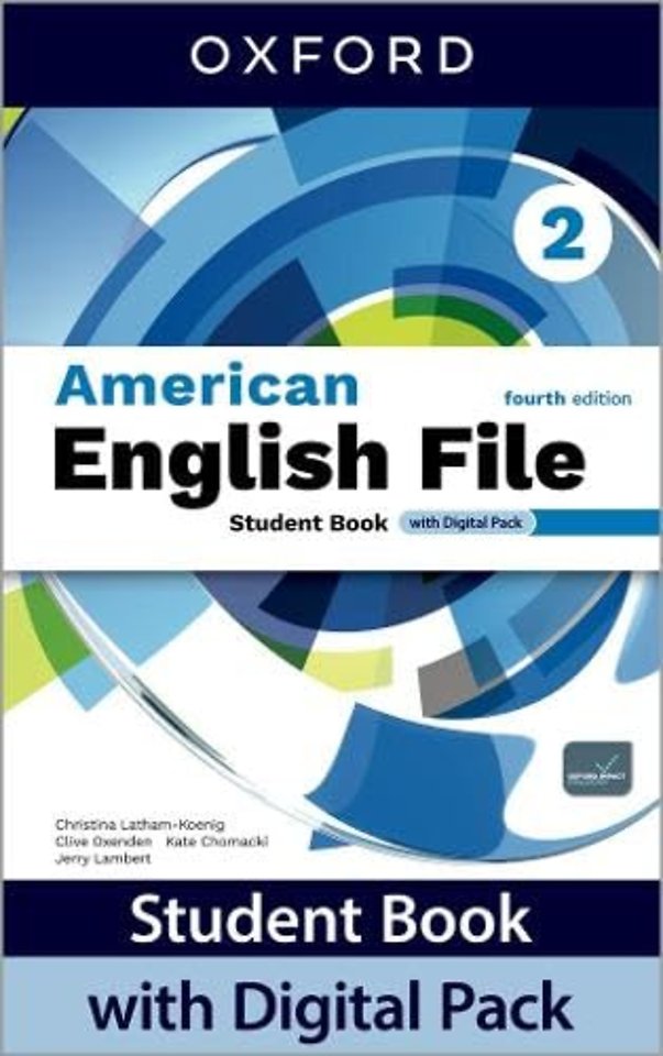 American English File fourth edition Level 2 Student Book with Digital Pack