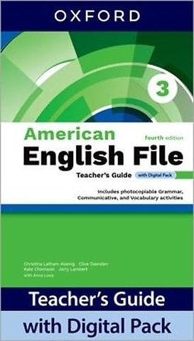 American English File fourth edition Level 3 Teacher's Guide with Digital Pack