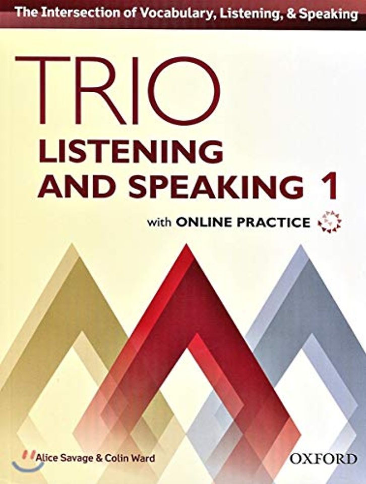 Trio Listening and Speaking: Level 1: Student Book Pack with Online Practice