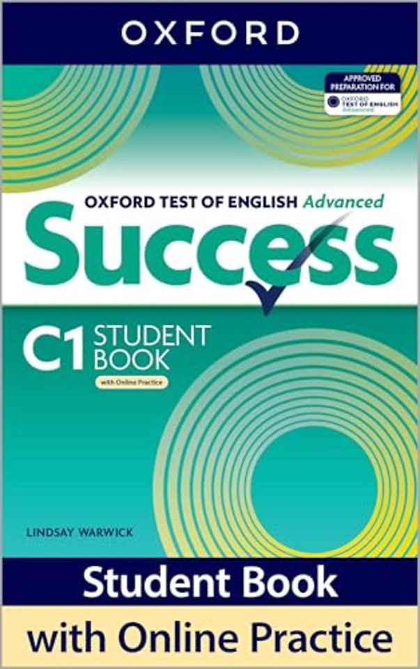 Oxford Test of English Advanced Success: Student Book with Online Practice