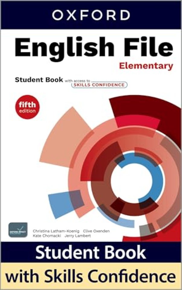 English File fifth edition Elementary Student Book with access to Skills Confidence