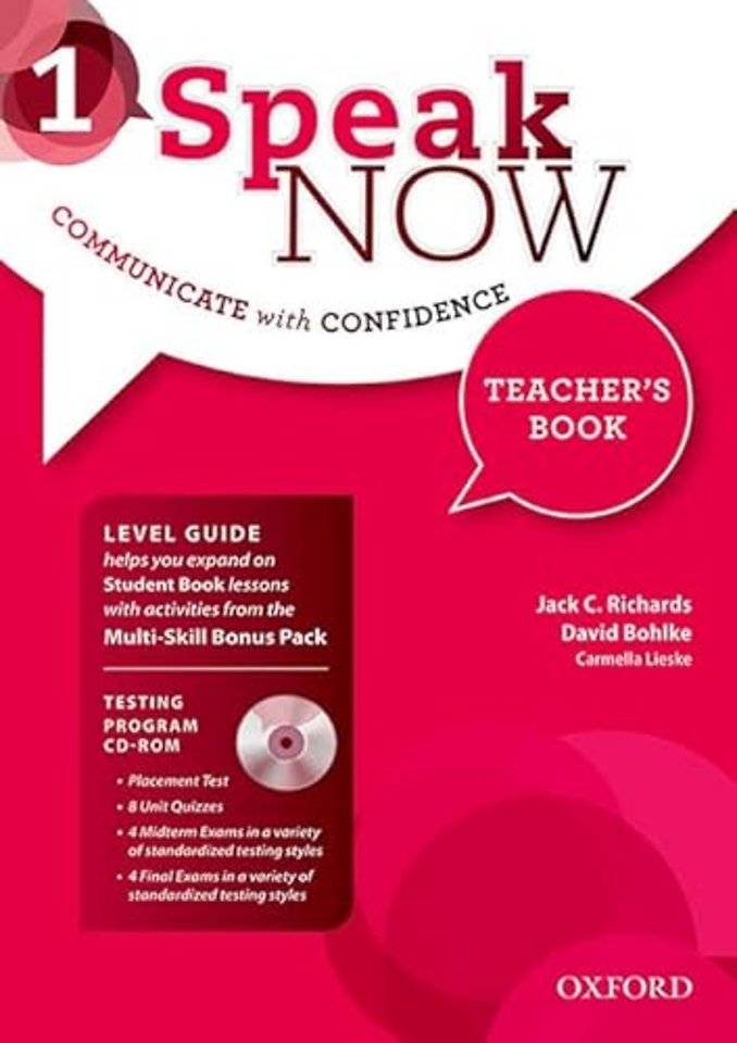 Speak Now: Level 1: Teacher's Book