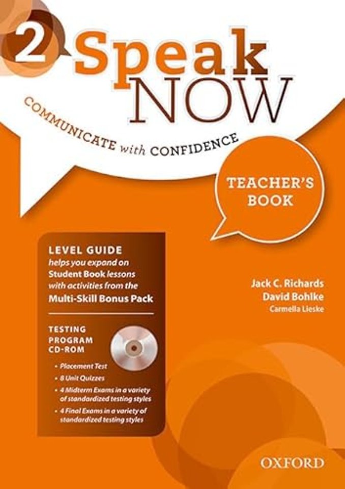 Speak Now: Level 2: Teacher's Book