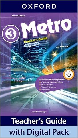 Metro: Level 3: Teacher's Guide with Digital Pack