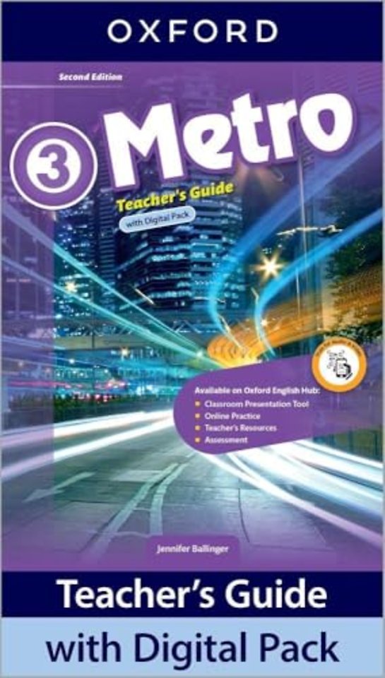 Metro: Level 3: Teacher's Guide with Digital Pack