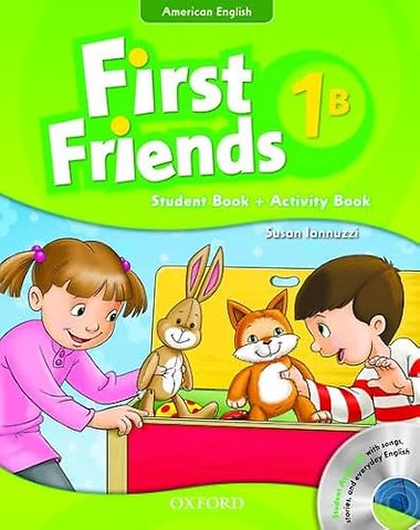 First Friends (American English): 1: Student Book/Workbook B and Audio CD Pack