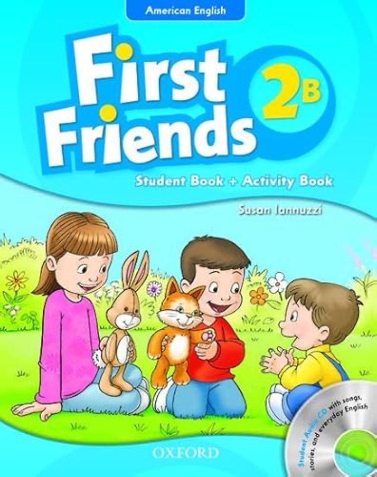 First Friends (American English): 2: Student Book/Workbook B and Audio CD Pack