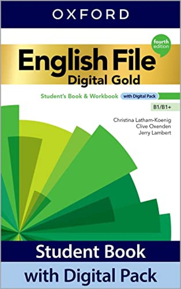 English File 4e Gold B1b1+ Students Book with Key & Student Digital Pack (Italy)