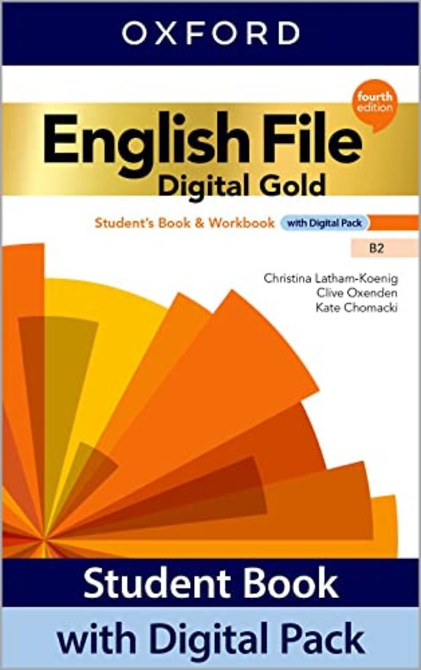 English File 4e Gold B2 Students Book with Key with Digital Pack (Italy)