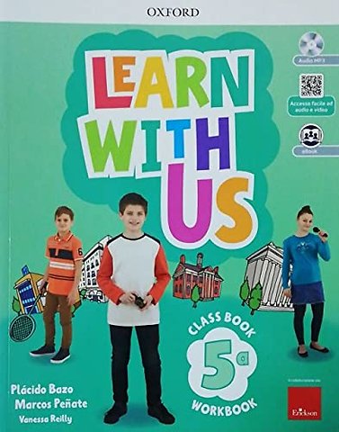 Learn with Us Course Book and Work Book 5 Pack (Italy)