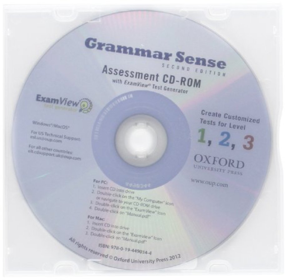 Grammar Sense (levels 1-3):: Assessment CD-ROM