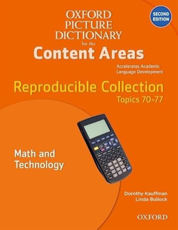 Oxford Picture Dictionary for the Content Areas: Reproducible Math and Technology