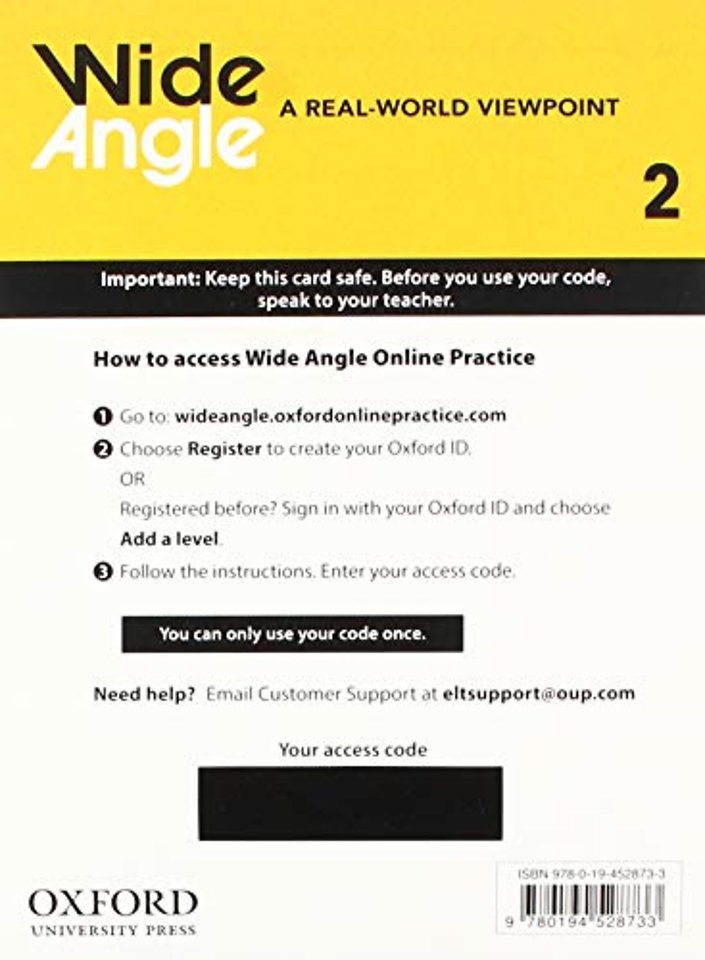 Omega: Level 2: Integrated Amer Onl Prac & Student Res Centre Student Access Card Pack